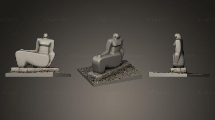 Miscellaneous figurines and statues (Torse De Femme, STKR_0439) 3D models for cnc
